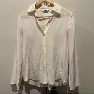 Club Monaco Silk Blouse